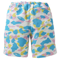 Bape Multi-Color Camo Track Shorts Size XXL