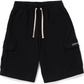 Bape 6 Pocket Wide Fit Black Sweat Shorts Size Large