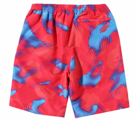 Bape Stroke Camo Red Beach Shorts Size Medium