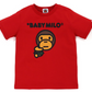 Bape Kids Baby Milo Hamburger Tee Red Size 130 K