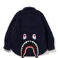 Bape Kids Shark Patch Jacket Navy Size 110 K