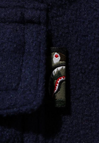 Bape Kids Shark Patch Jacket Navy Size 100 K