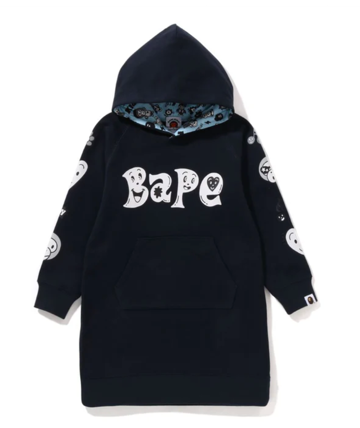 Bape Kids x Chocomoo Hoodie Onepiece Navy Size 130 K