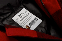Bape X Woolrich Red Arctic Parka Jacket Size Large