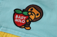 Bape Kids Baby Milo Button Fly Jacket Multi Color Size 130 K