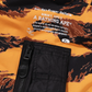 Bape Tiger Camo Long MA-1 Orange Bomber Jacket Size XL