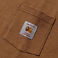Bape London X Carhartt Brown Pocket S/S T-Shirt Size Small