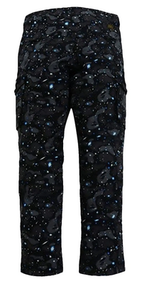 Bape Space Camo Wide Fit 6 Pocket Cargo Pants Size Large