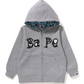 Bape Kids x Chocomoo Zip Hoodie Grey Size 100 K