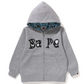 Bape Kids x Chocomoo Zip Hoodie Grey Size 110 K