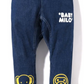 Bape Kids Baby Milo Friends Damaged Denim Pants Size 130 K