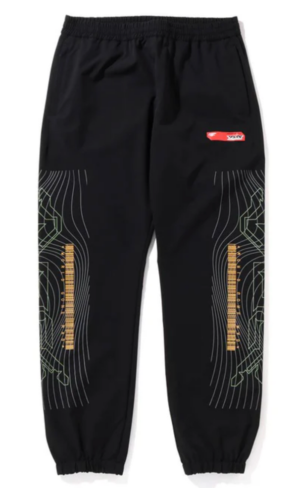 Bape Multi-Graphic Black Track Pants Size Medium