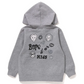 Bape Kids x Chocomoo Zip Hoodie Grey Size 100 K