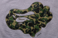 Bape ABC Patch Green Camo Grey Crewneck Sweater Size XL