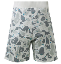 Bape Space Camo Shark White Sweat Shorts Size Large