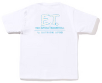 Bape Kids x E.T. Head Tee White Size 120 K