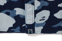 Bape Sashiko Camo Indigo Ralxed Fit Button-Down Shirt Size Large