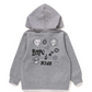 Bape Kids x Chocomoo Zip Hoodie Grey Size 130 K