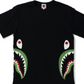Bape Kids Glitter Side Shark Tee Black Size 120 K