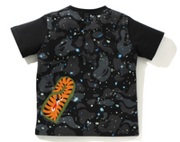Bape Kids Space Camo Multi Shark Pocket Tee Size 120 K