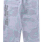 Bape Text Code Camo Grey Sweatpants Size Medium
