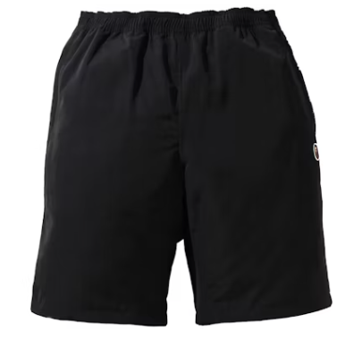 Bape One Point Black Nylon Shorts Size XXL