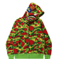 Bape Kids Sta Camo Shark Zip Hoodie Multi Size 120 K