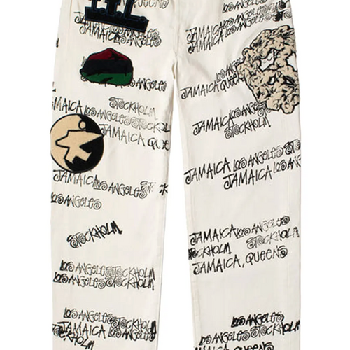 Stussy X Denim Tears X Our Legacy TTL 501 White Men's Jean