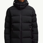 Moncler Montgetech Black Hooded Short Down Jacket Size 6