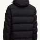 Moncler Montgetech Black Hooded Short Down Jacket Size 6