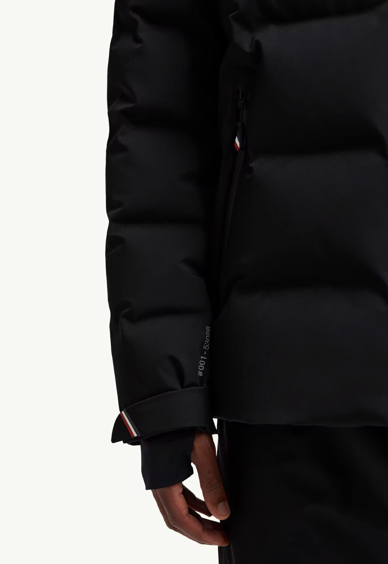 Moncler Montgetech Black Hooded Short Down Jacket Size 6