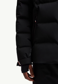 Moncler Montgetech Black Hooded Short Down Jacket Size 6