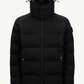 Moncler Montgetech Black Hooded Short Down Jacket Size 6