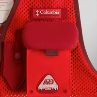 Kith X Columbia Red Utility Vest Size Large
