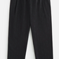 Kith Women's Script Logo Aidan Pleated Black Trousers Size 24
