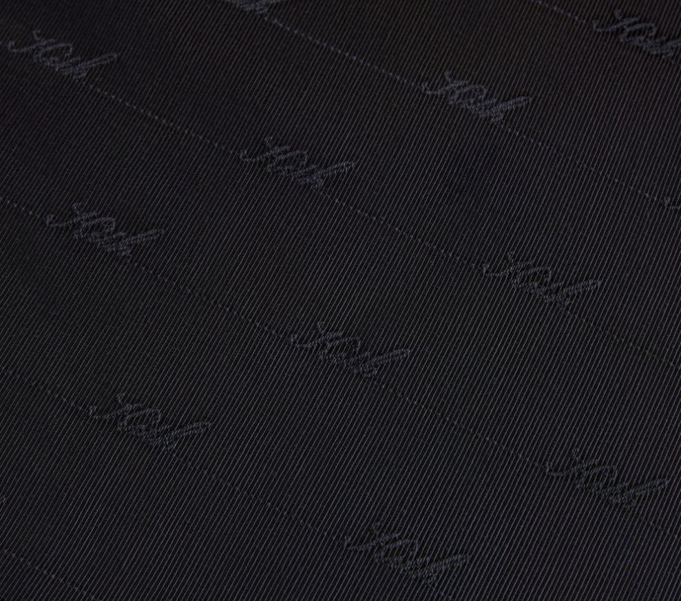 Kith Women's Script Logo Aidan Pleated Black Trousers Size 24