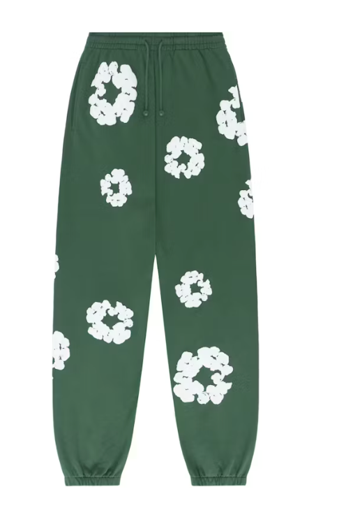 Denim Tears The Cotton Wreath Sweatpants 'Green'