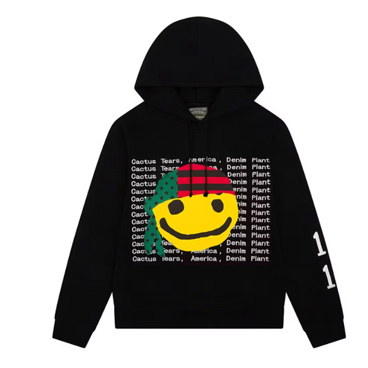 Denim Tears x Cactus Plant Flea Market Cactus Tears Hoodie 'Black'