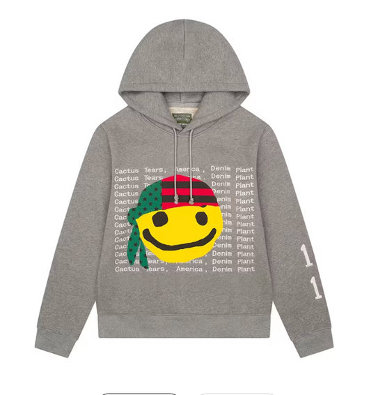 Denim Tears x Cactus Plant Flea Market Cactus Tears Hoodie 'Grey'