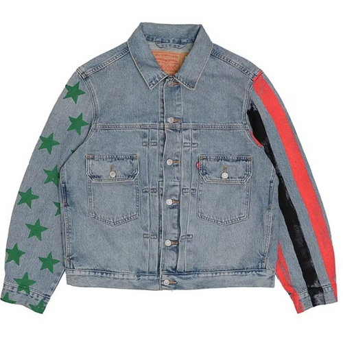 Denim Tears X CPFM Levi's '4th Of July' Indigo Denim Jacket