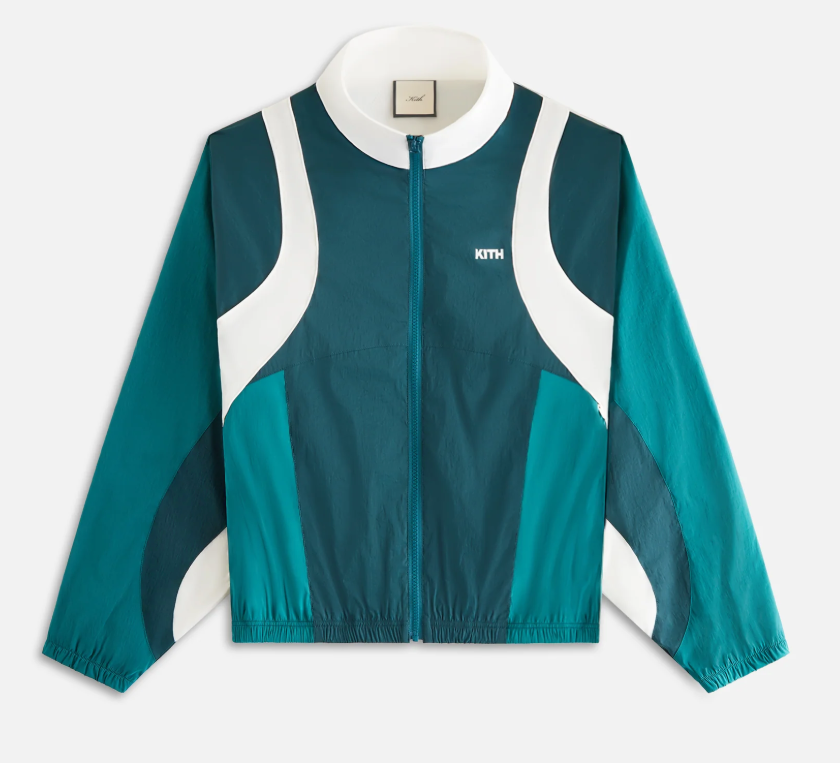 Kith Women's Allium Seamed Multi-Color Track Jacket Size Small