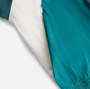 Kith Women's Allium Seamed Multi-Color Track Jacket Size Small