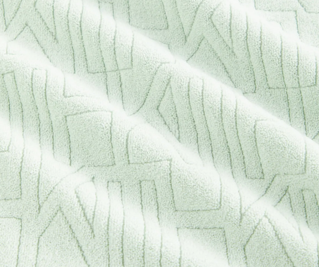 Kith Womens Yeni Monogram Towel Ringer Tee Green Size Large