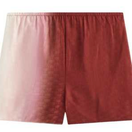 Kith Womens Thea Ombre Monogram Short Pink Size Large