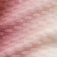 Kith Womens Thea Ombre Monogram Short Pink Size Medium