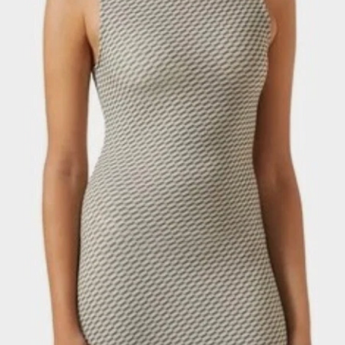 Kith Womens Rumi Monogram Mini Cover Up Khaki Size Large
