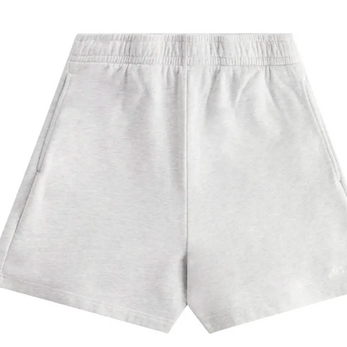 Kith Womens Rayne Sweatshorts Light Heather Grey Size Large