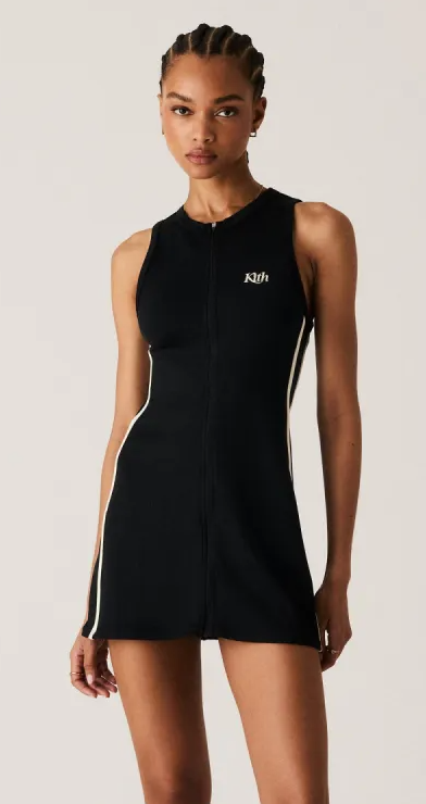 Kith Women's Cora Active Mini Black Dress Size Large