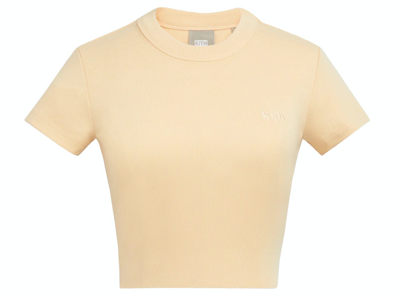 Kith Women's Mulberry Tee II - Sun Coral - Size Medium