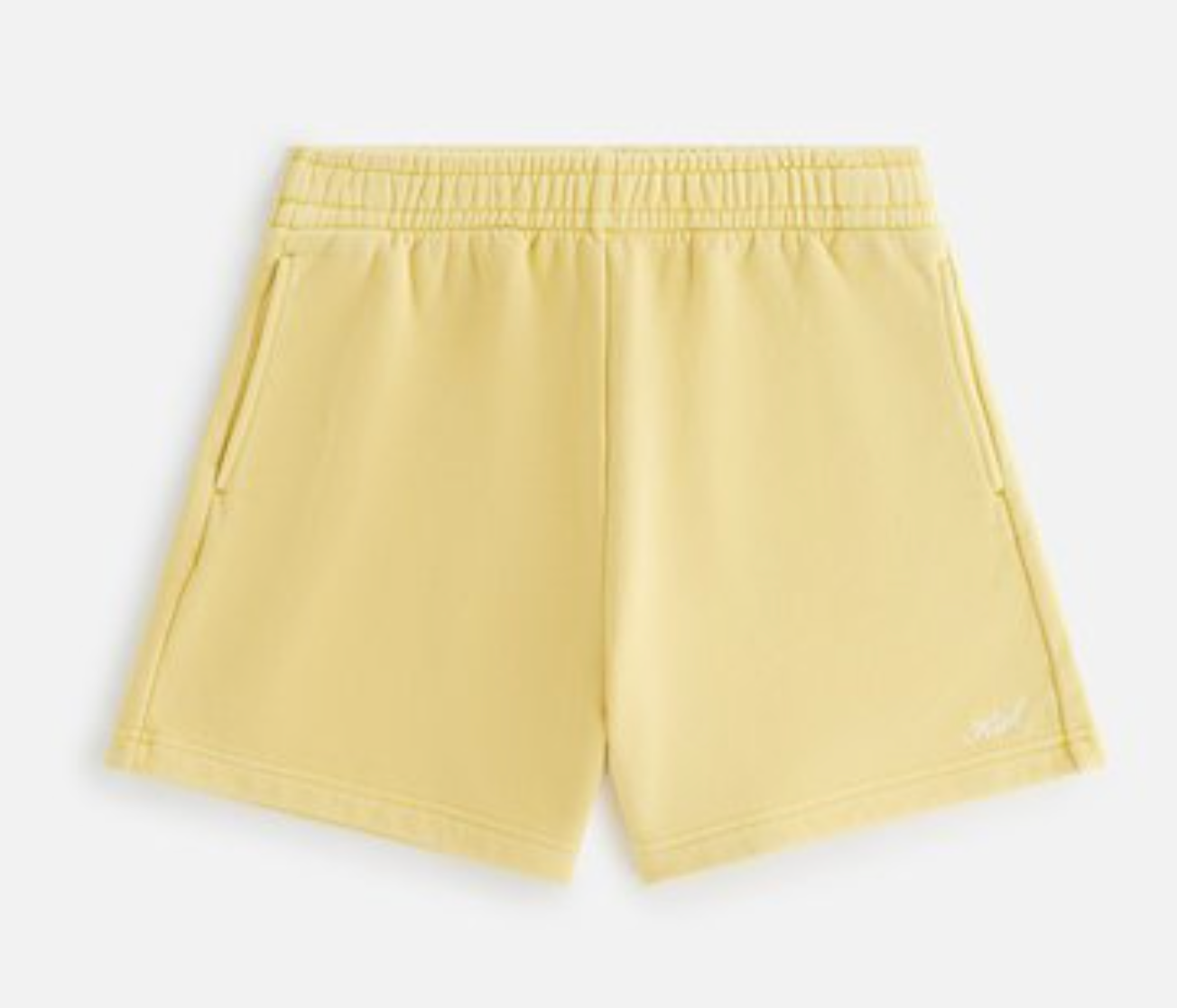 Kith Womens Rayne Sweatshorts Beige Khaki Size XS